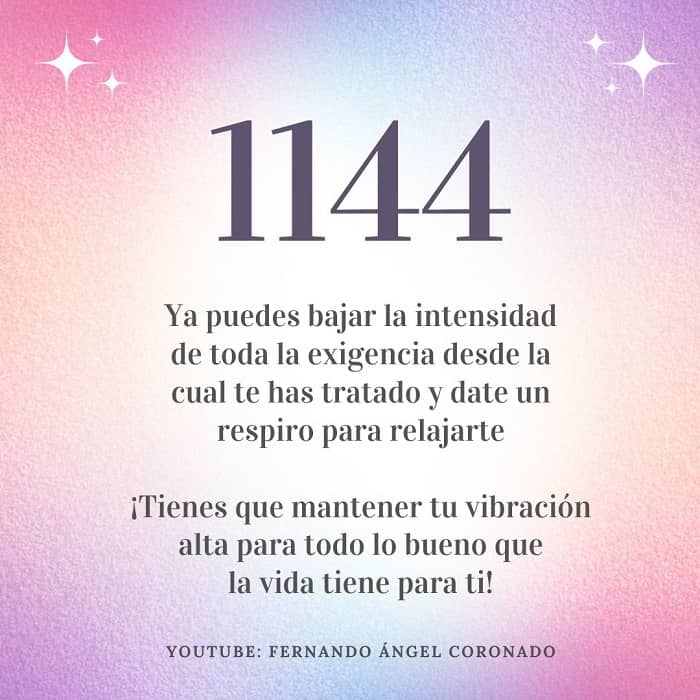 1144 Significado Espiritual: La Clave para Entender tu Camino