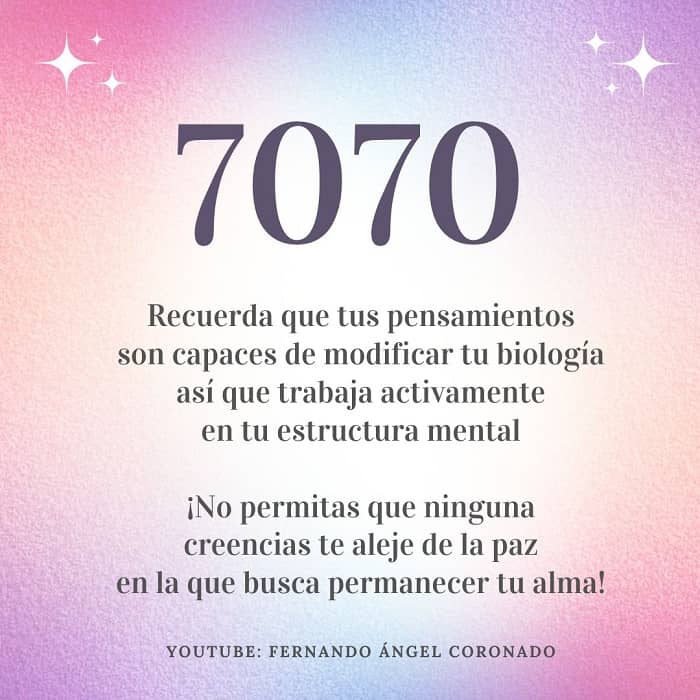 7070: El Profundo Significado Espiritual que Debes Conocer Ahora Mismo