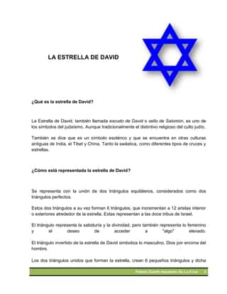 El asombroso significado espiritual detrás de la Estrella de David