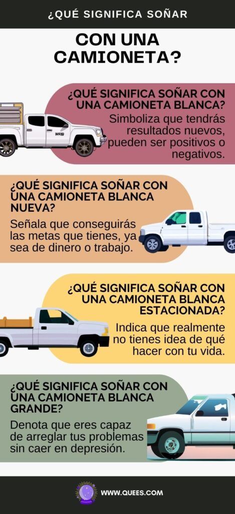 El impactante significado de soñar con una camioneta