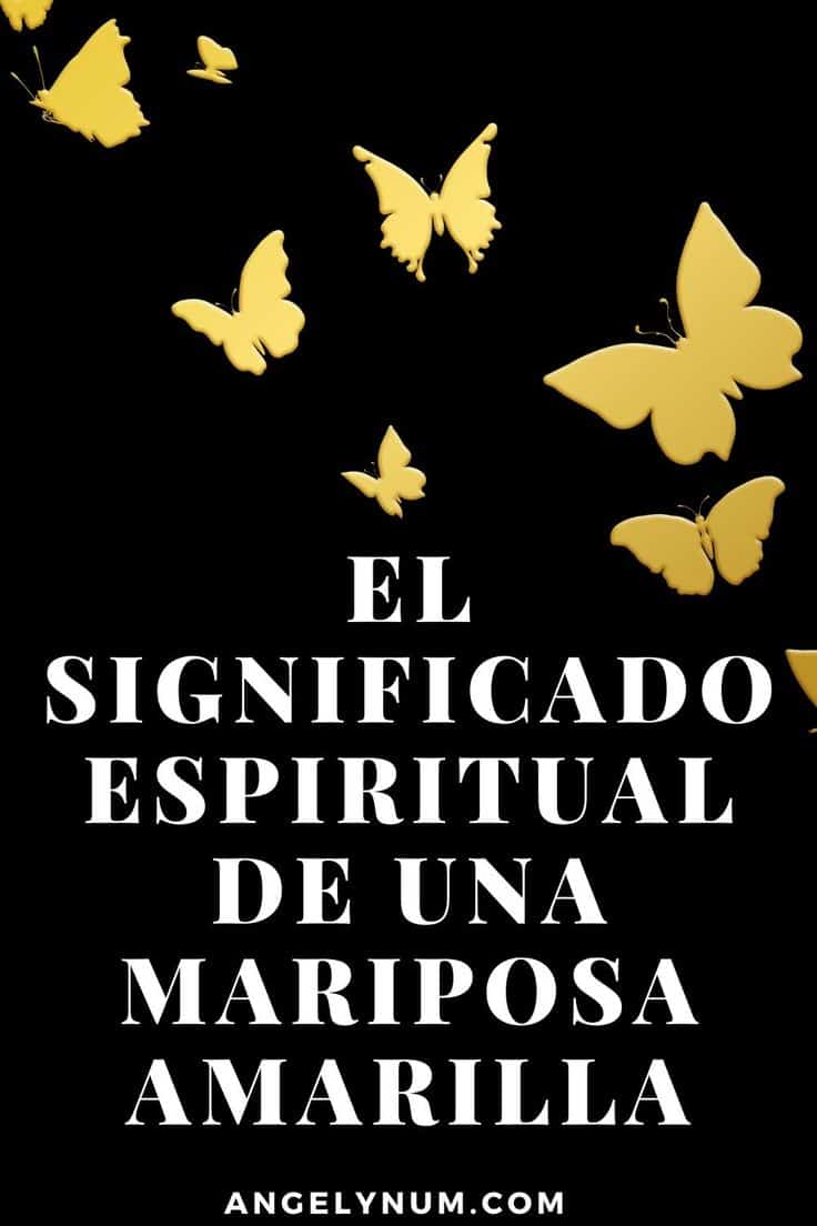 El impactante significado espiritual detrás de la mariposa amarilla