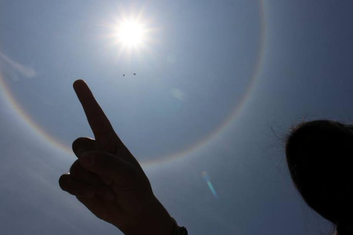 El impactante significado espiritual detrás del halo solar