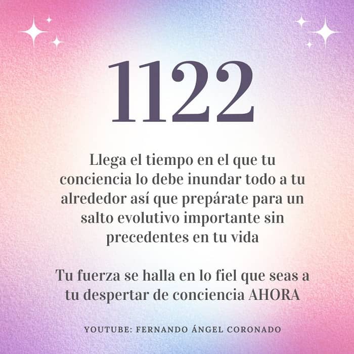 El misterioso significado espiritual 1122 que cambiará tu vida