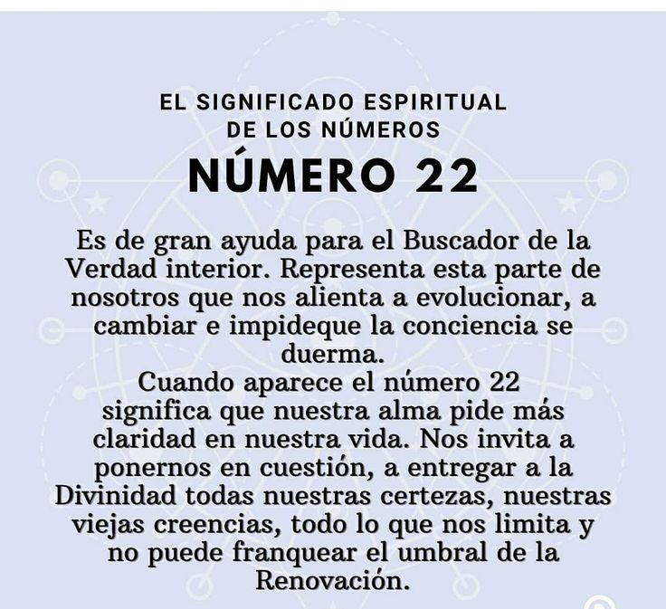 El misterioso significado espiritual del número 22 al descubierto