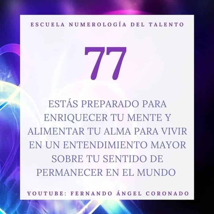 El poderoso significado espiritual 77: ¿Qué mensaje tiene para ti?