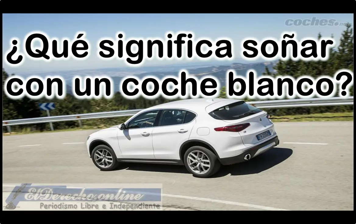 El significado oculto de soñar con un coche blanco