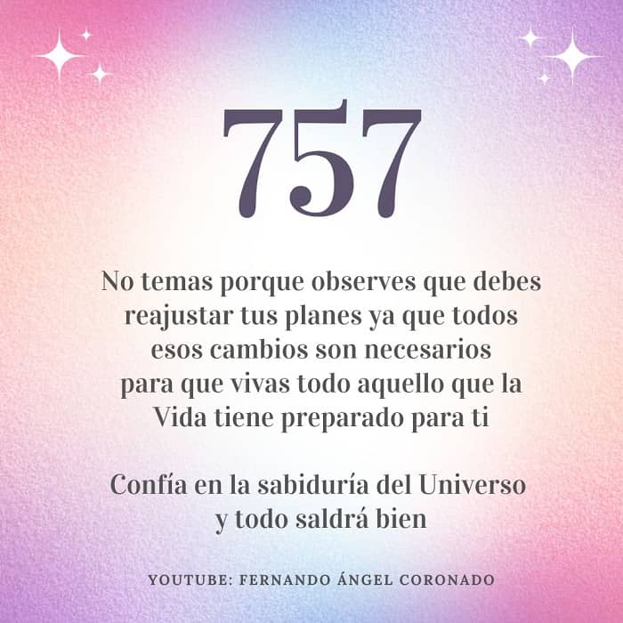 El sorprendente significado espiritual del número 757 que te dejará sin aliento