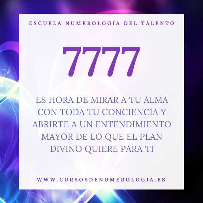 El sorprendente significado espiritual detrás del número 7777