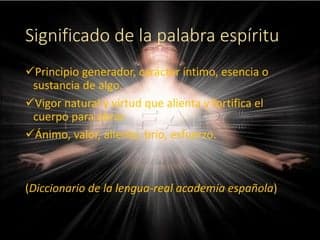 El Verdadero Significado de la Palabra Espiritual